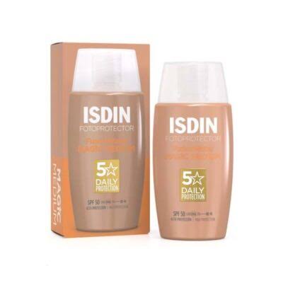 کرم ضد آفتاب بی رنگ ایزدین SPF30 رنگ مدیوم مناسب انوع پوست