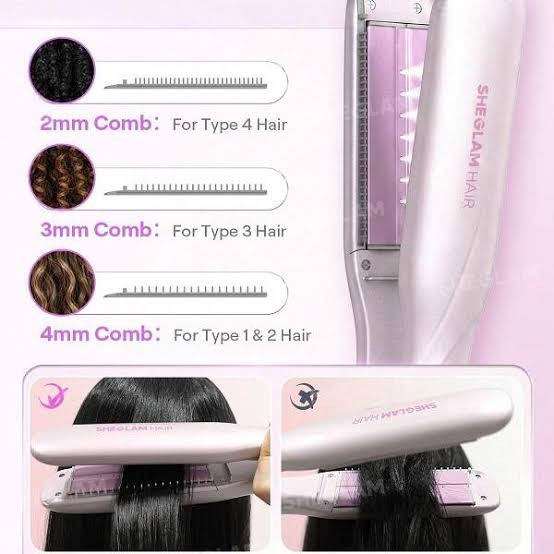 دستگاه اتو مو شیگلم مدل Sleek Chic Twist Kiss Flat Iron با تکنولوژی ضد وز، برقی شیگلم