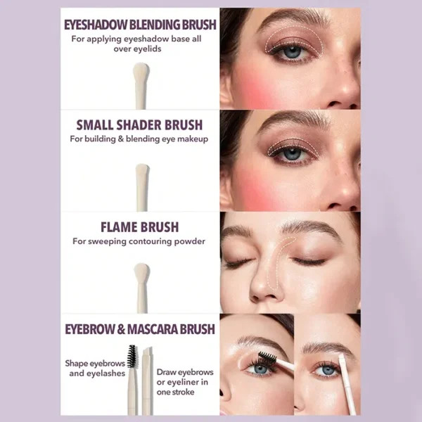 ست براش ۸ تیکه شیگلم مدل pro core brush kit